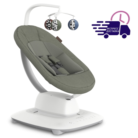 Кресло-качалка UPPAbaby mamaRoo Camila - Dark Green Melange Кресло-качалка UPPAbaby mamaRoo Camila - Dark Green Melange