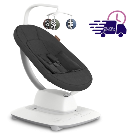 Кресло-качалка UPPAbaby mamaRoo Jake - Charcoal Melange
